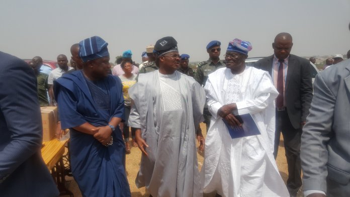 Senator Buhari With Governor Ajimobi and Chief Oke Senator Buhari With Governor Ajimobi and Chief Oke