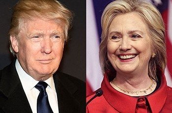 Donald Trump and Hillary Clinton