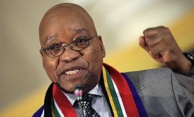 Jacob Zuma, South African President