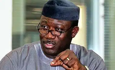 Minister of Solid Minerals Development, Dr. Kayode Fayemi