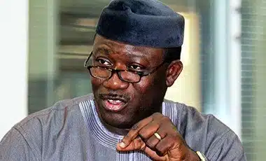 Minister of Solid Minerals Development, Dr. Kayode Fayemi