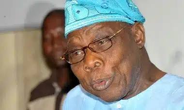 Olusegun Obasanjo on Re-Election coalition