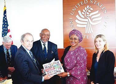Aisha Buhari in US