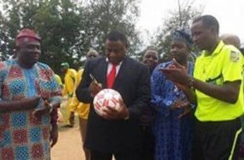 Hon Odebunmi football competition