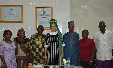 Sally Mbanefo, NTDC Directors and International Tourist Choice members