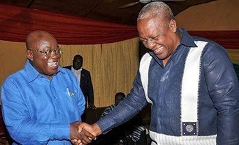 Nana Akufo-Addo and John Mahama