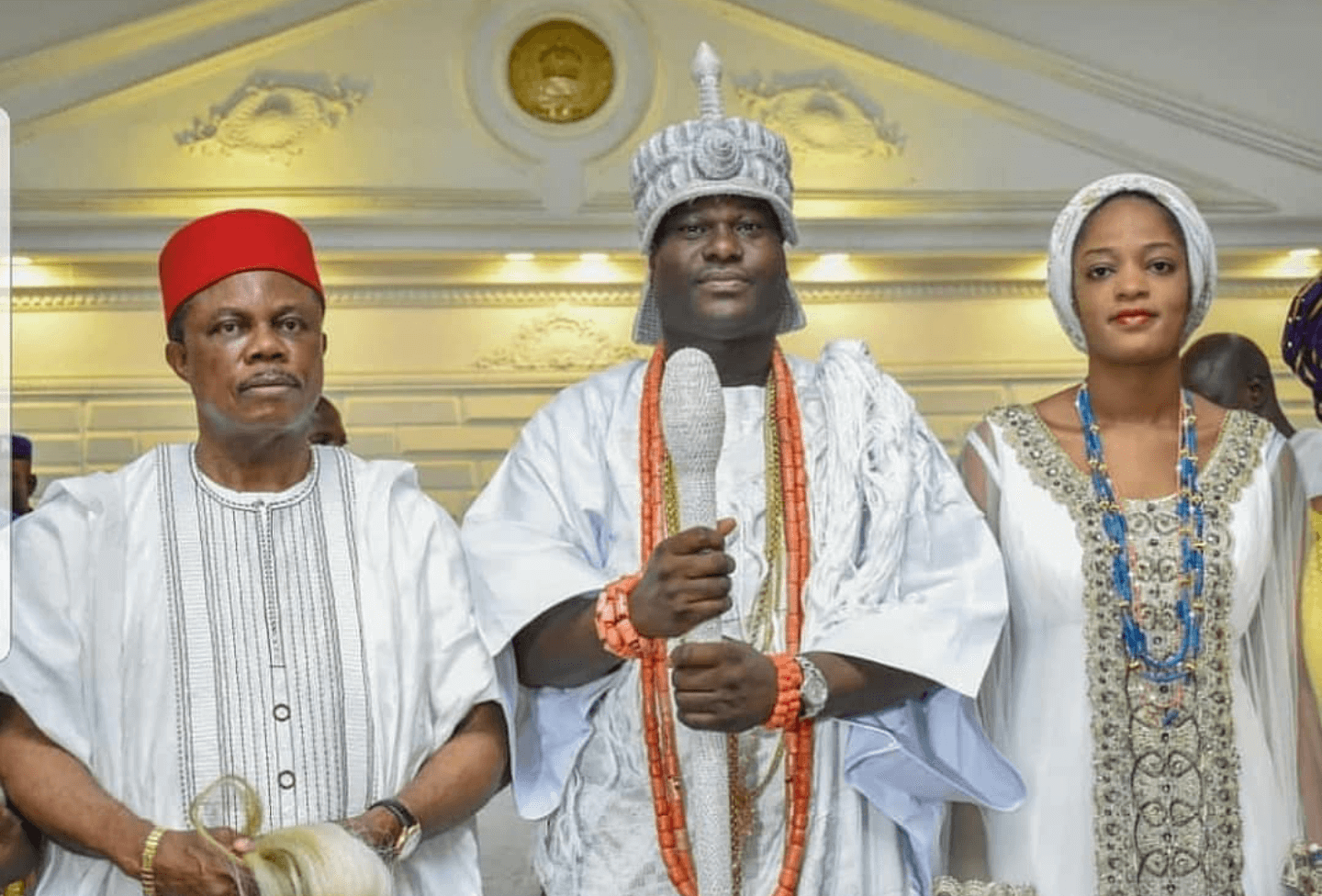 Ooni Adeyeye Enitan Ogunwusi, Willie Obiano and Yeyeluwa Shilekunola