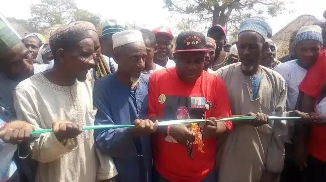 Senator Buhari Commissioning projects