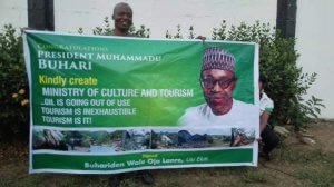 Wale Ojo-Lanre one-man campaign