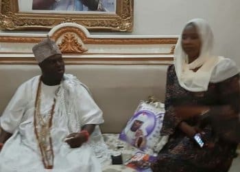 Ooni of life with NATOP National President