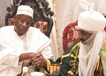Kano State Governor Ganduje and Sanusi