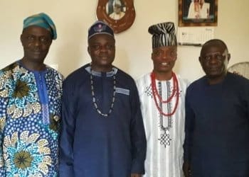 Wale Ojo-Lanre with Lanre Ogunjobi