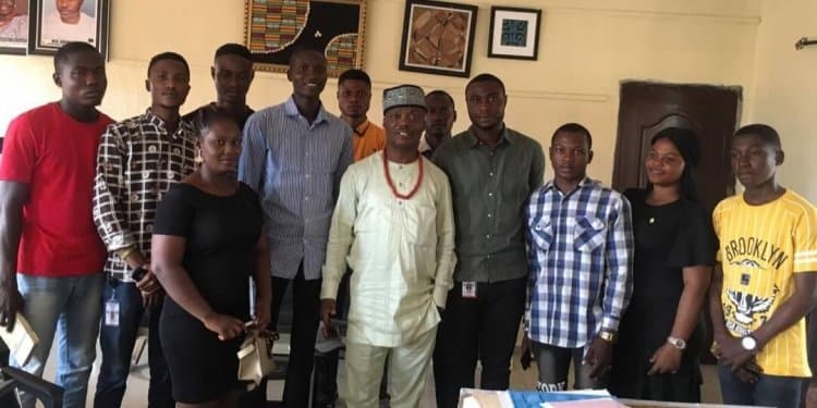 Ojo-Lanre with Ekiti Students