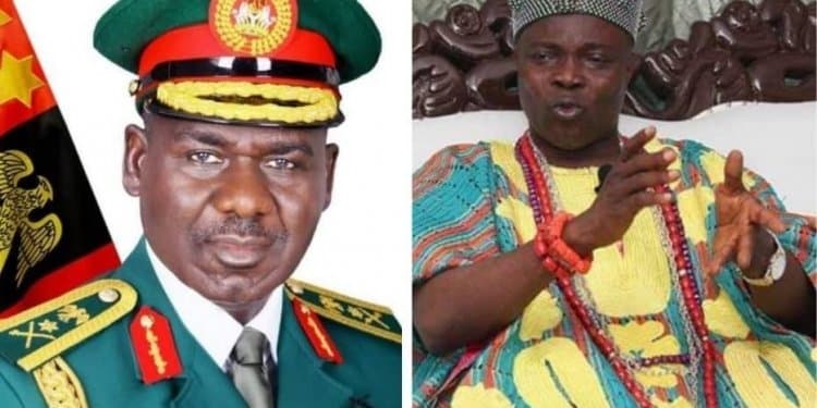 Buratai and Olowu of Kuta