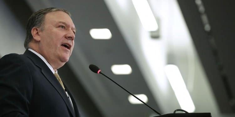 U.S. Secretary of State, Mike Pompeo