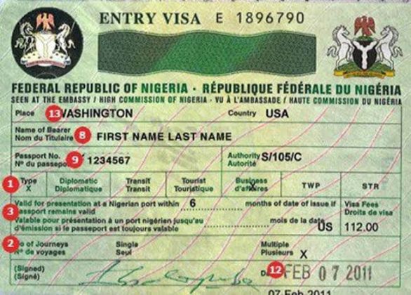 Nigeria Unveils Visa On Arrival Application Details Reporters At Large