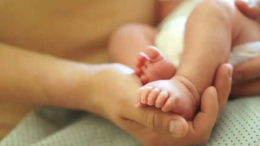 Chines New Born Baby with Coronavirus