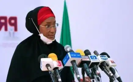 Minister of Humanitarian Affairs, Disaster Management, and Social Development, Sadiya Farouq