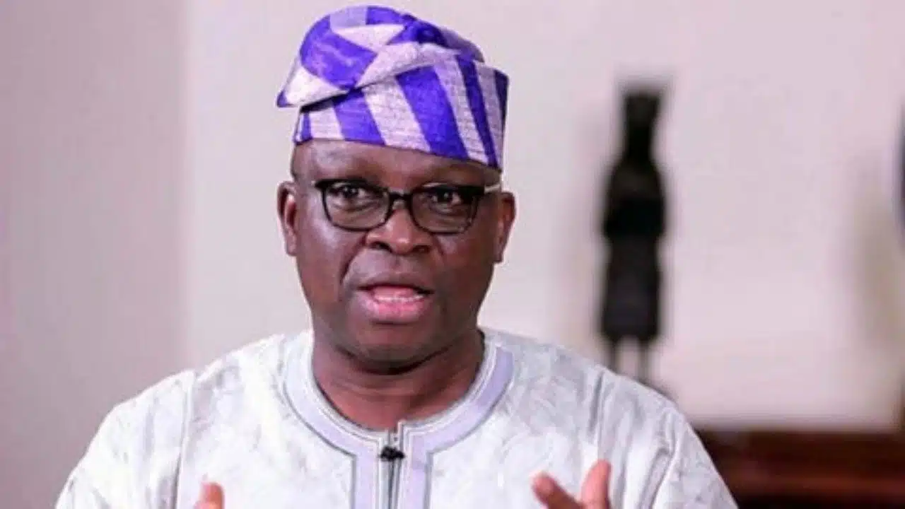 Ayodele Fayose on Senator Ojudu and Adeyeye - Ekiti governorship election