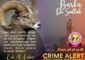 Crime Alert Eid-el-Kabir
