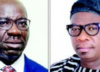 Godwin Obaseki and Hon Agboola Ajayi