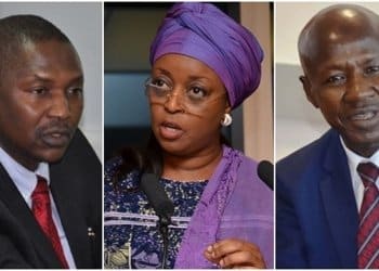 Malami, Diezani and Magu
