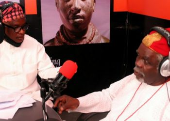 Olayinka Agboola with Olapade Agoro