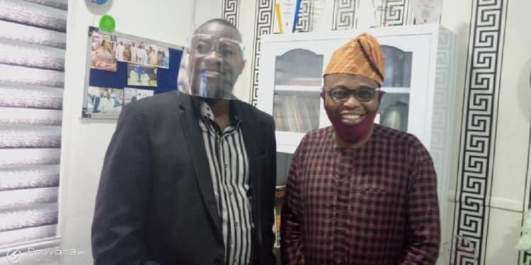 Rotimi Awelewa and Hon Akeem Ademola Ige