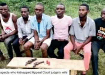 Kidnappers of Appeal Court Judge wife
