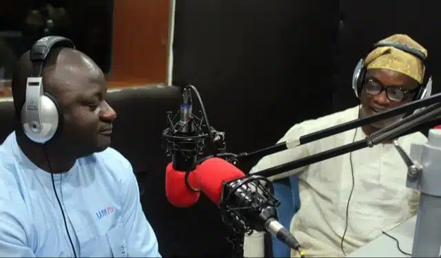 Ufitfly boss, Ajibola Ogunkeyede with Agboola