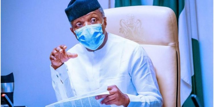 Yemi Osinbajo COVID-19 picture