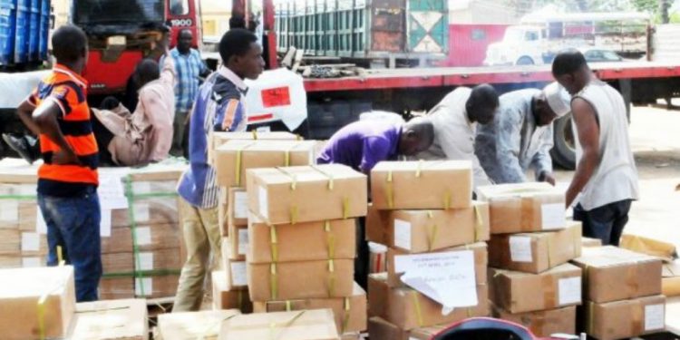 CBN-takes-delivery-INEC-materials for Edo Election
