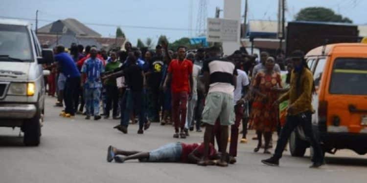 Edo Election, Obaseki’s supporter falls from speeding vehicle