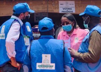 INEC Staff in Edo Election