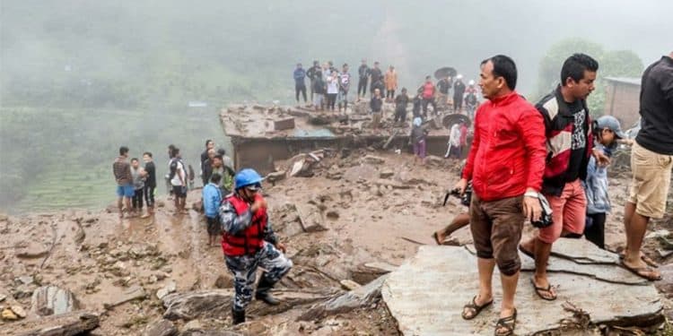 Landslides in Nepal