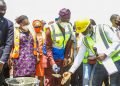 Oyo Governor, Makinde flags of Construction of Housing Units