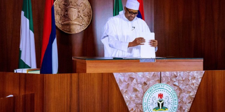 President Muhammadu Buhari on Survival Fund