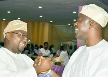 Seyi Makinde with Adebayo Adelabu on Oyo State