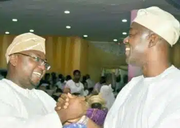 Seyi Makinde with Adebayo Adelabu on Oyo State