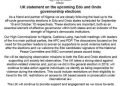 UK Statement on ONDO Election