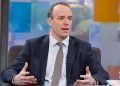 British Foreign Secretary, Dominic Raab