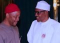 Buhari with Education Minister of state on ASUU