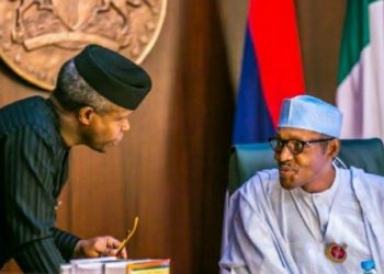 Buhari with Osinbajo