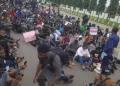EndSars Blocks Lagos State Government Secretariat Alausa
