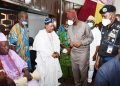 Oyo State Governor Makinde with Alaafin and Olubadan