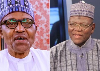 Muhammadu Buhari with Sule Lamido