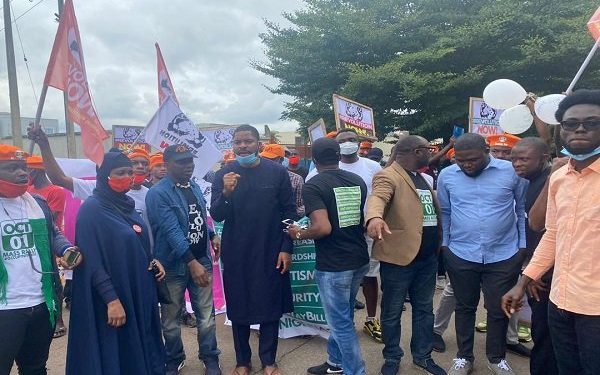 Sowore Leads RevolutionNow Protest to Abuja 2