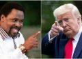 T.B Joshua with Donald Trump