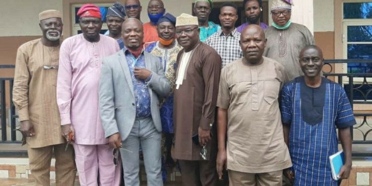 Wale Ojo-Lanre with Ekiti Hoteliers