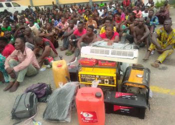 Police Arrest suspects in Lagos